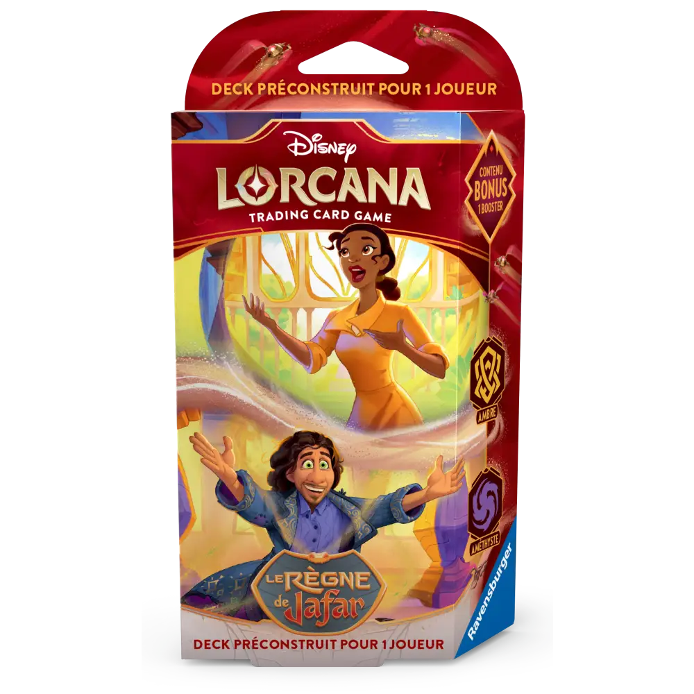 Deck de Démarrage Tiana & Bruno – Disney Lorcana Chapitre 8 : Le Règne de Jafar – Français - Poke-Geek