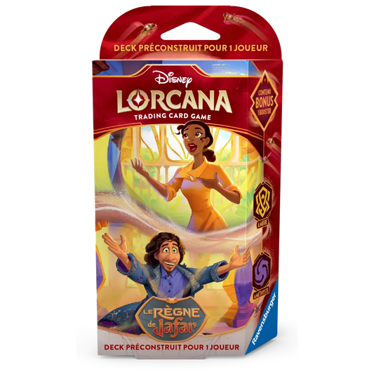 Deck de Démarrage – Tiana et Bruno – Disney Lorcana Chapitre 8: Le Règne de Jafar (FR)