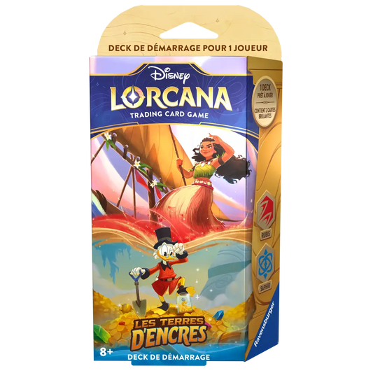 DECK DE DÉMARRAGE VAIANA ET PICSOU – DISNEY LORCANA - FR