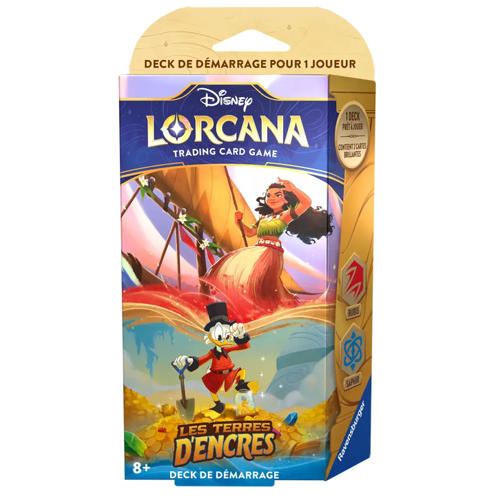DECK DE DÉMARRAGE VAIANA ET PICSOU – DISNEY LORCANA - FR