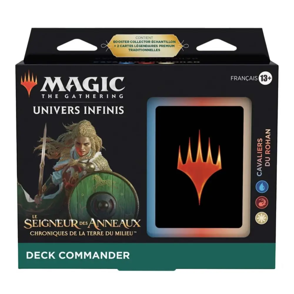 Deck - Magic the Gathering - Le Seigneur des Anneaux - Cavaliers du Rohan - Commander - Scellé - Français - Poke-Geek