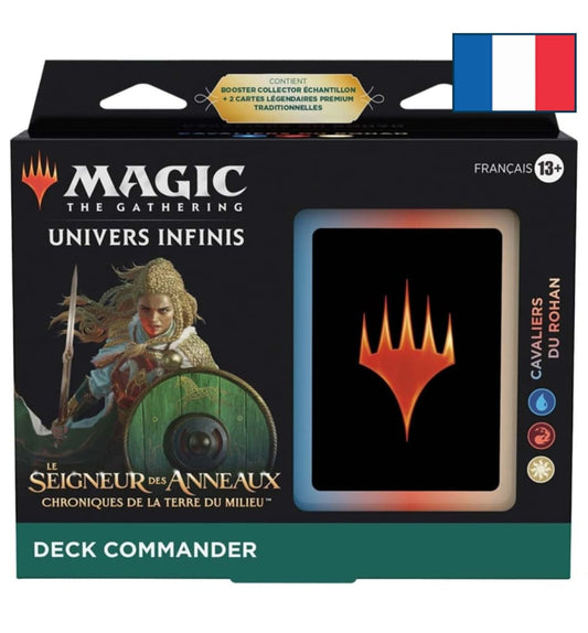 Deck - Magic the Gathering - Le Seigneur des Anneaux - Cavaliers du Rohan - Commander - Scellé - Français