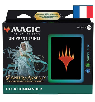 Deck - Magic the Gathering - Le Seigneur des Anneaux - Conseil Elfe - Commander - Scellé - Français - Poke-Geek