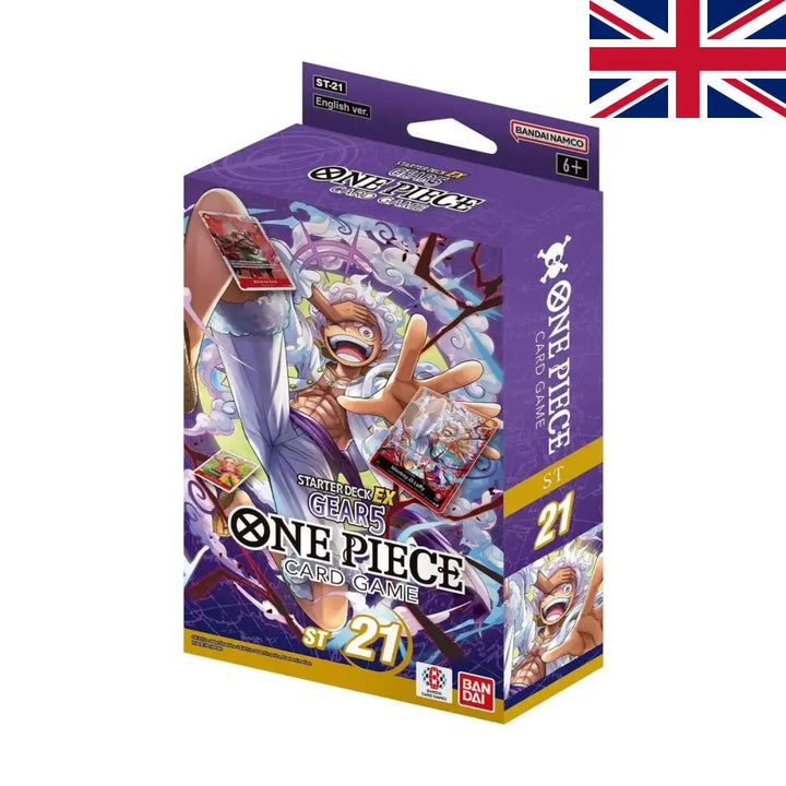 Deck One Piece ST21 Gear 5 – Starter Deck Anglais – Luffy Gear 5