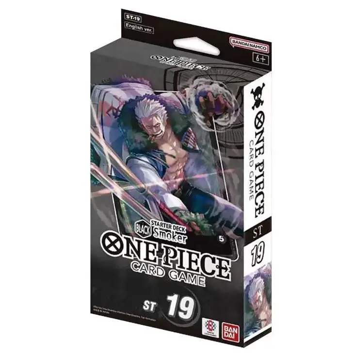 Deck One Piece – Starter Deck Black Smoker – ST19 (Scellé – Anglais) - Poke-Geek