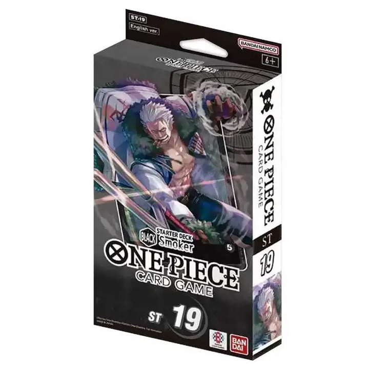 Deck One Piece – Starter Deck Black Smoker – ST19 (Scellé – Anglais)