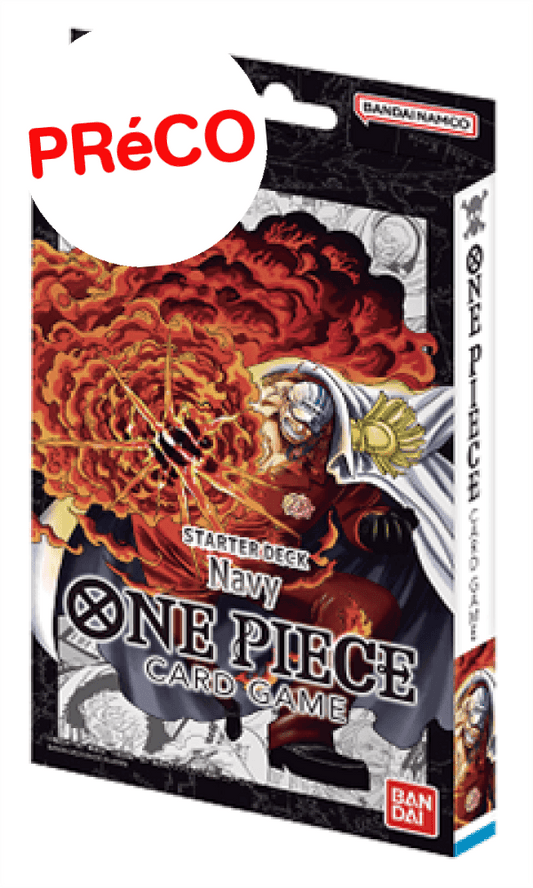 Deck - One Piece - Starter Deck: Navy – One Piece Card Game ST06 - Scellé - Anglais - Poke-Geek