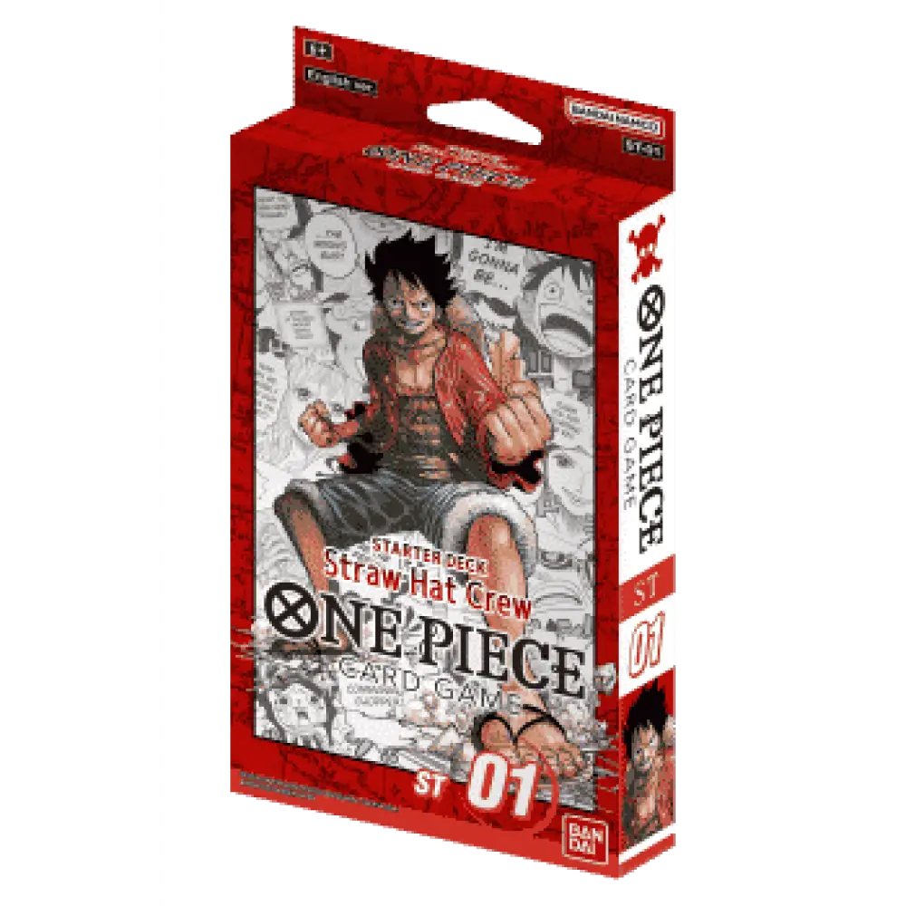 Deck - One Piece - Starter Deck: Straw Hat Crew - ST01 - Scellé - Anglais - Poke-Geek