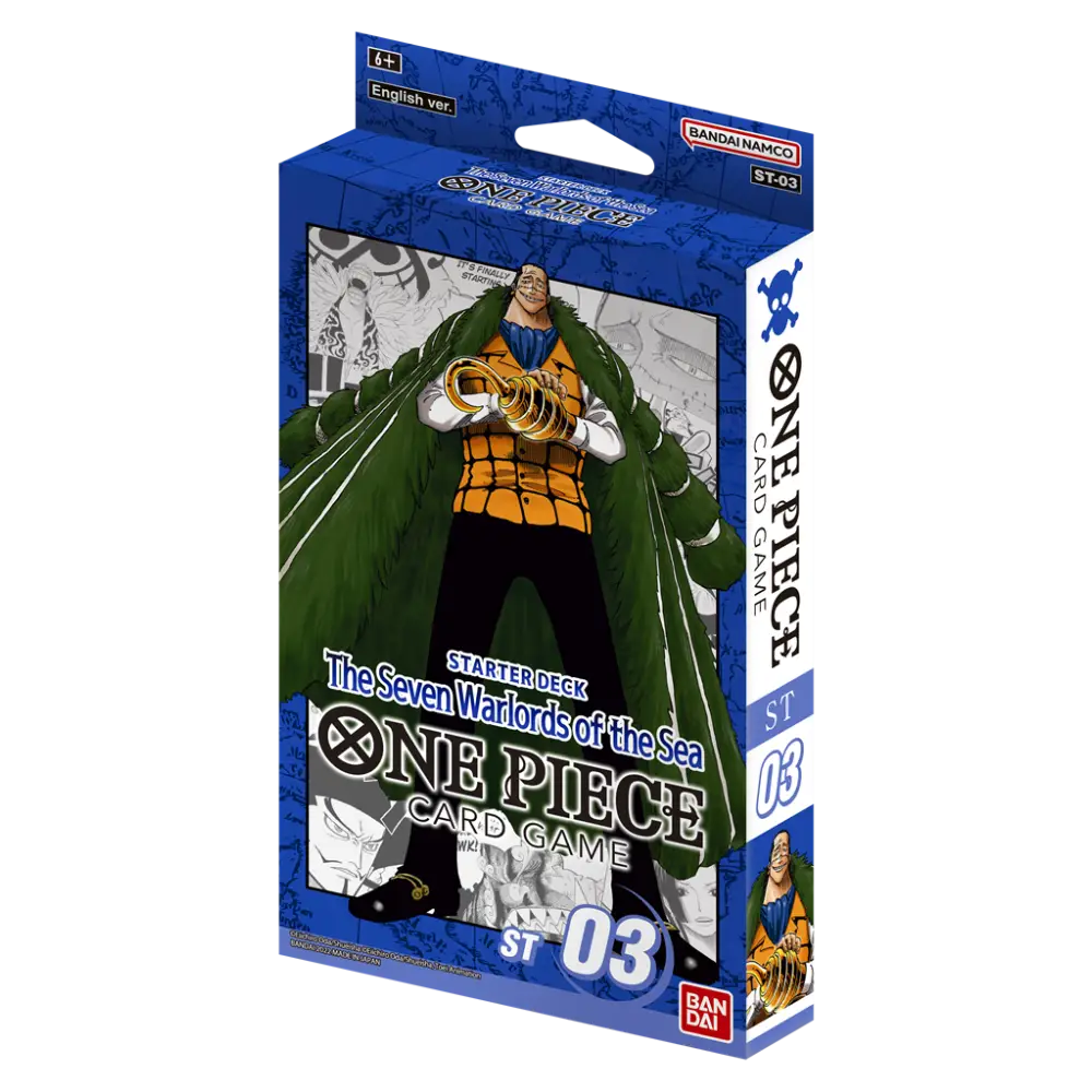 Deck - One Piece - Starter Deck: The Seven Warlords of the Sea - ST03 - Scellé - Anglais - Poke-Geek