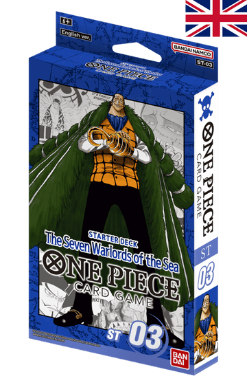 Deck - One Piece - Starter Deck: The Seven Warlords of the Sea - ST03 - Scellé - Anglais - Poke-Geek