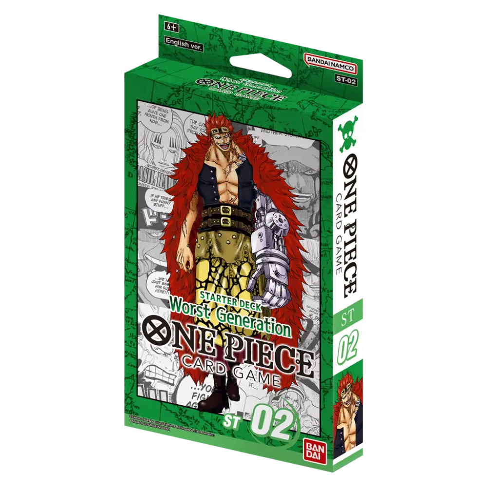 Deck - One Piece - Starter Deck: Worst Generation - ST02 - Scellé - Anglais - Poke-Geek