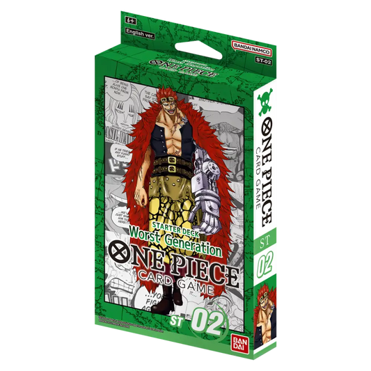 Deck - One Piece - Starter Deck: Worst Generation - ST02 - Scellé - Anglais