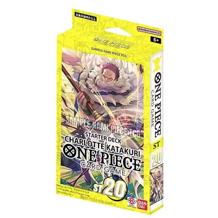 Deck One Piece – Starter Deck Yellow Charlotte Katakuri – ST20 (Scellé – Anglais)