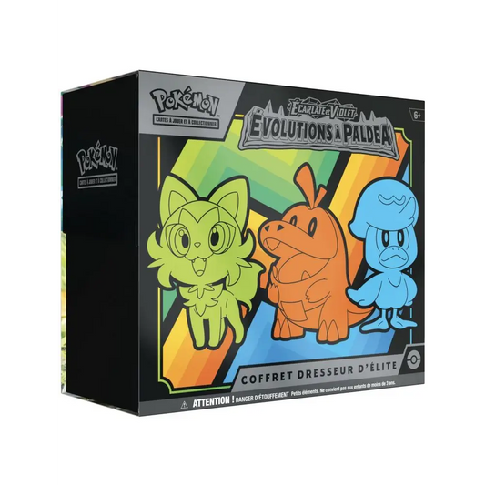 🚩 Défaut de Scellage: 🚩 ETB EV02 Evolutions à Paldea Pokemon FR