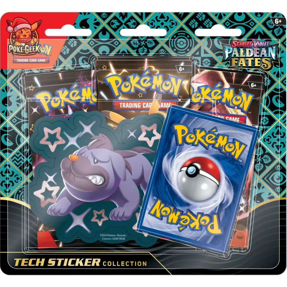 Destinées de Paldea: ( Tripack ) Tech Sticker Collection - Version Anglaise - Poke-Geek