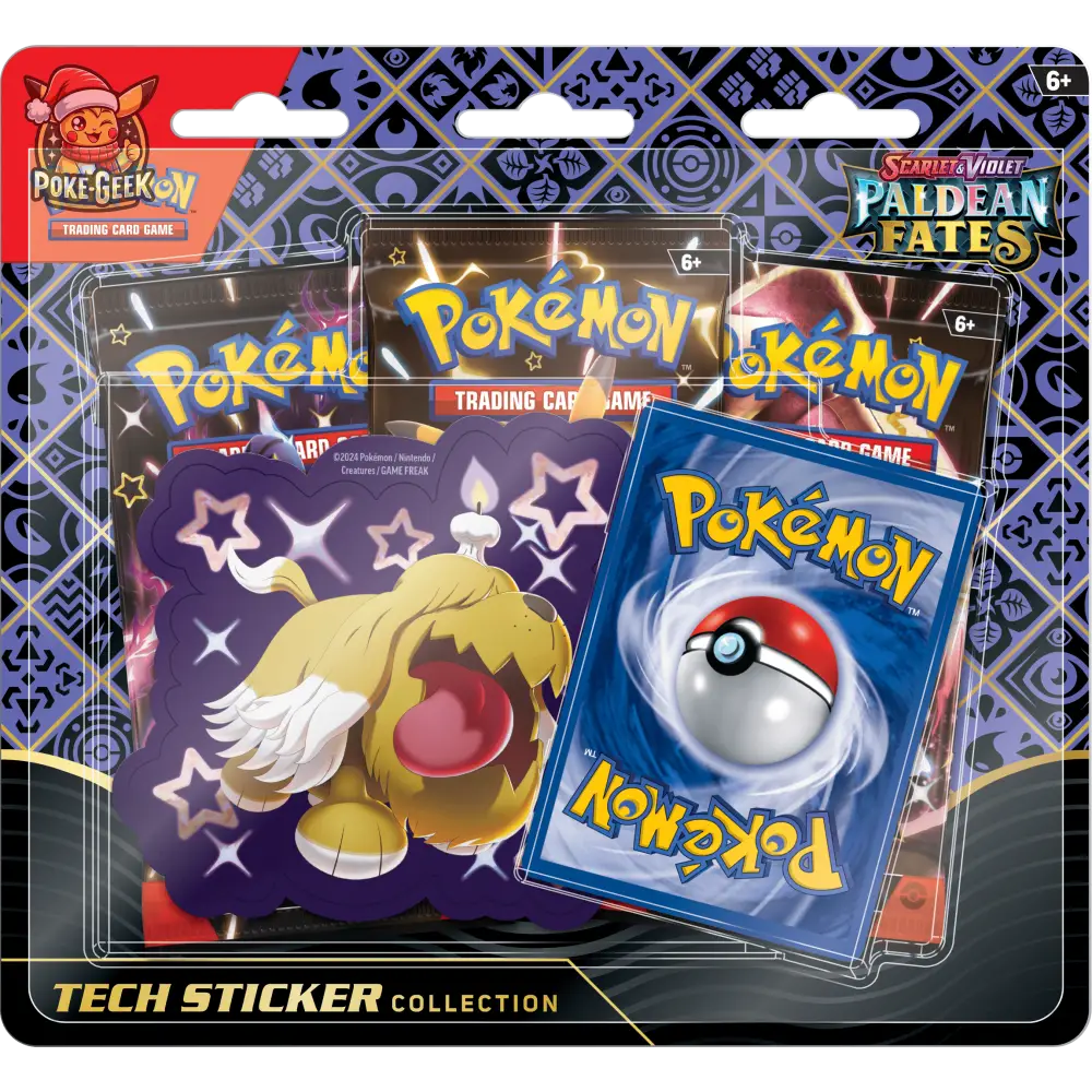 Destinées de Paldea: ( Tripack ) Tech Sticker Collection - Version Anglaise - Poke-Geek