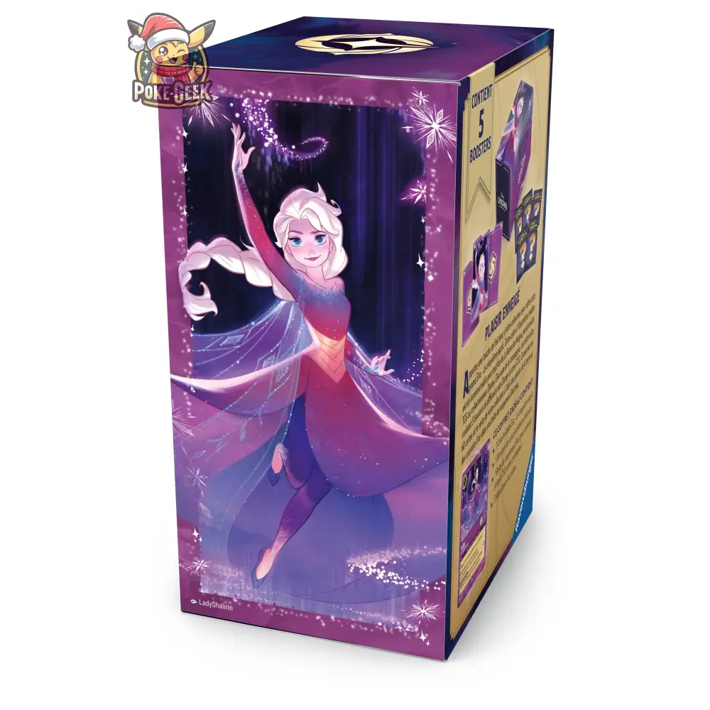 DISNEY - Lorcana - 🎁 Coffret Cadeau Elsa – Set 9 Fabuleux (Chapitre 9 - FR)