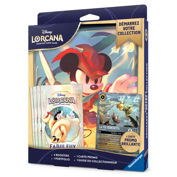 Disney Lorcana – Coffret Démarrez Votre Collection – Chapitre 9 Fabuleux – Français
