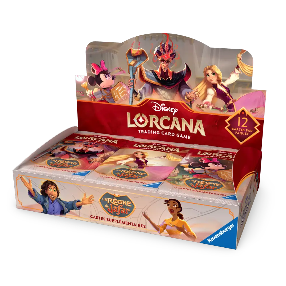 DISNEY Lorcana – Display 24 Boosters – Chapitre 8 : Le Règne de Jafar (FR) - Poke-Geek