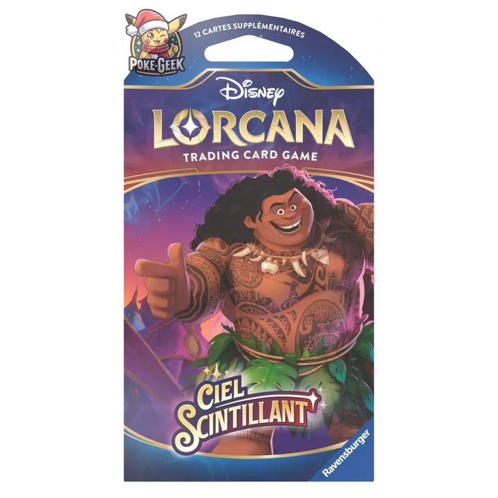 Disney Lorcana JCC : Ciel Scintillant - Booster (Blister cartonné) - FR