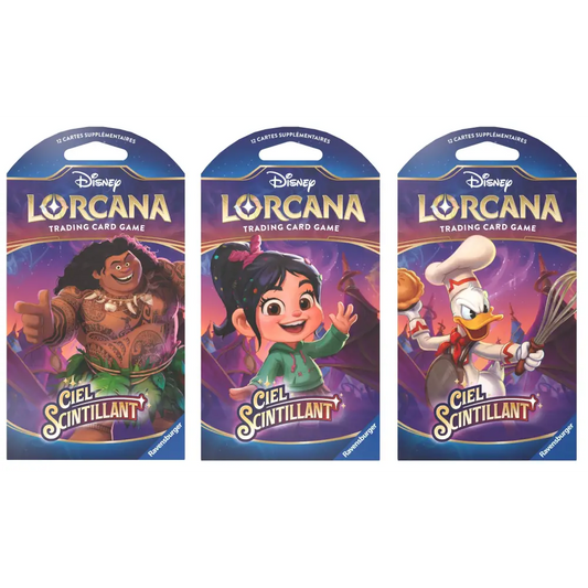 Disney Lorcana JCC : Ciel Scintillant - Booster (Blister cartonné) - FR