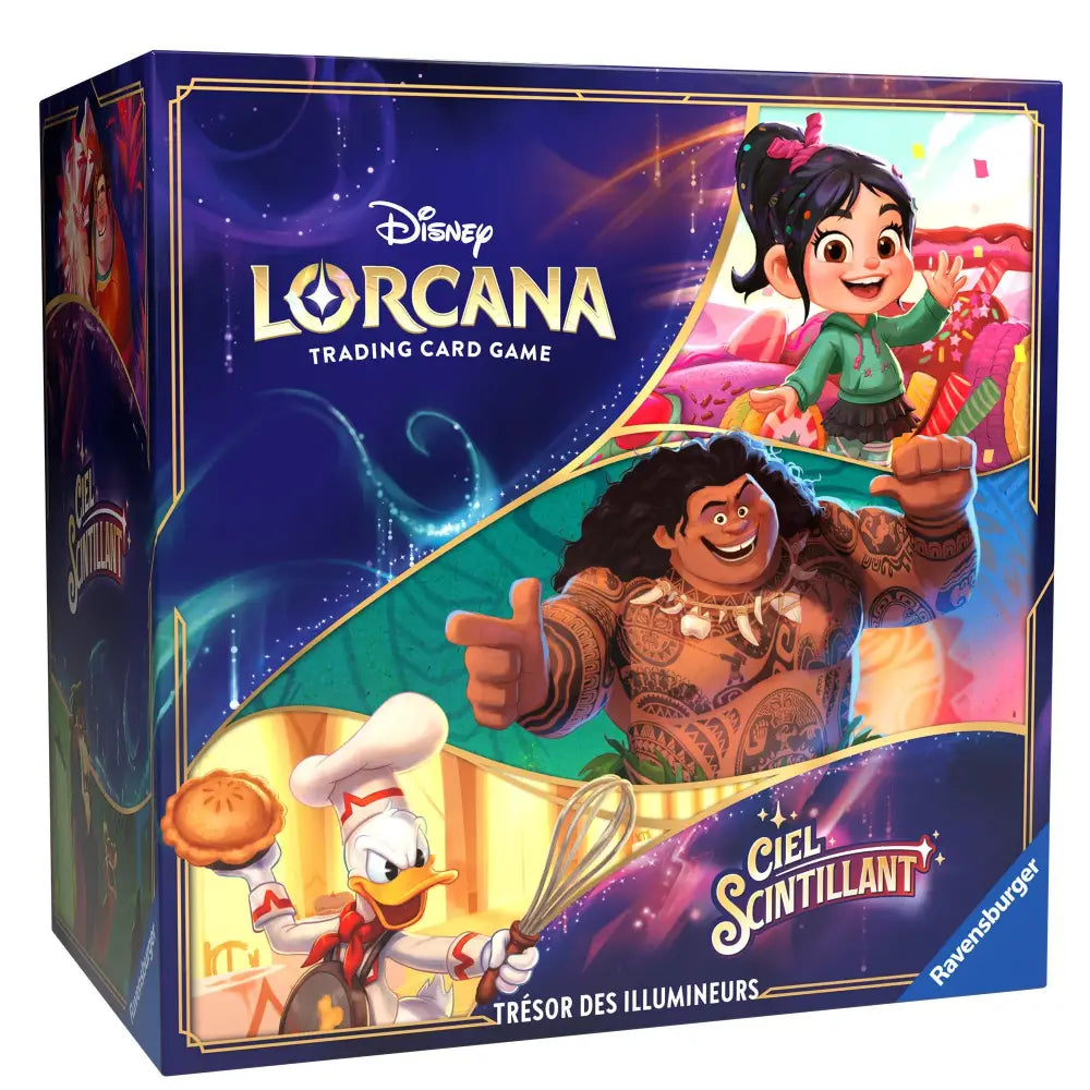 Disney Lorcana Jcc: Ciel Scintillant - Le Trésor Des Illumineurs Fr
