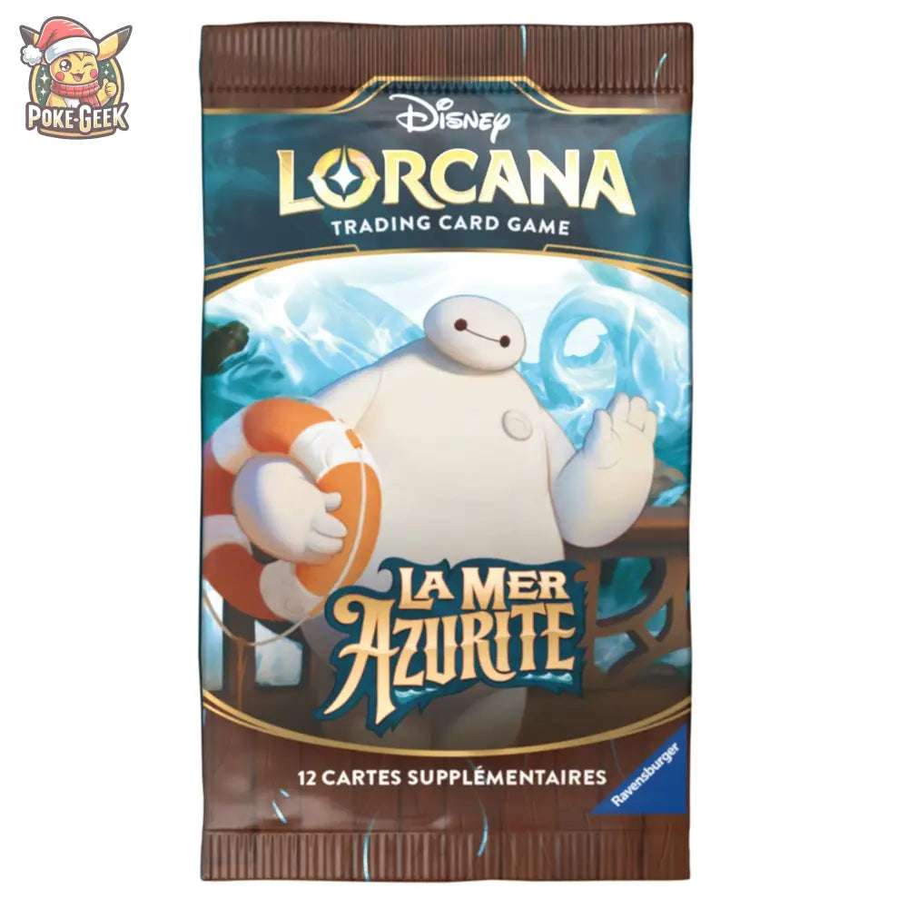 Disney Lorcana JCC : La Mer Azurite - Display de Boosters (24 Boosters) - FR - Poke-Geek