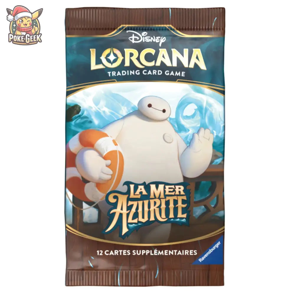 Disney Lorcana Jcc: La Mer Azurite - Display De Boosters (24 Boosters) Fr