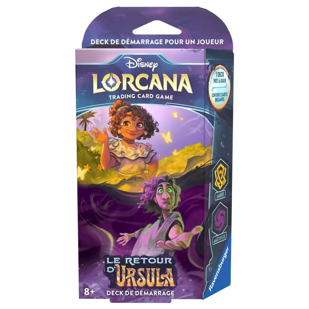 Disney Lorcana Jcc: Le Retour D’ursula - Deck De Démarrage Mirabel Et Bruno Fr