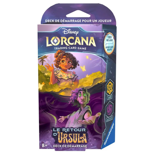 Disney Lorcana JCC : Le Retour d’Ursula - Deck de Démarrage Mirabel et Bruno - FR