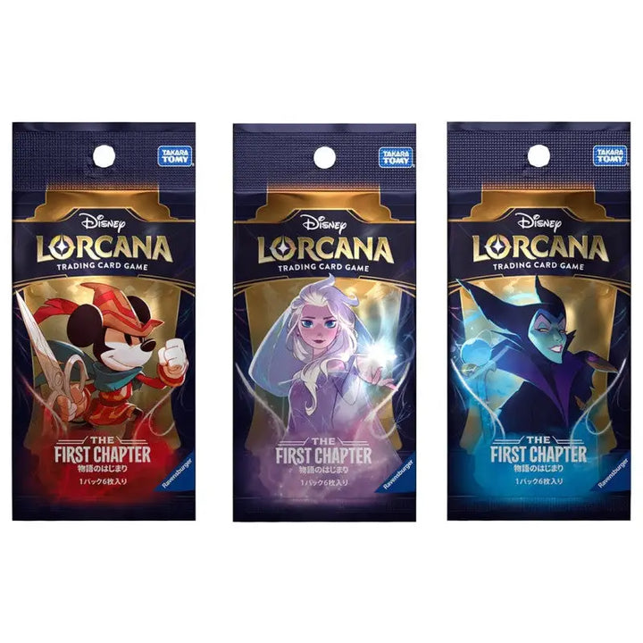 Disney Lorcana - The Beginning of the Story : The First Chapter (Booster Japonais)