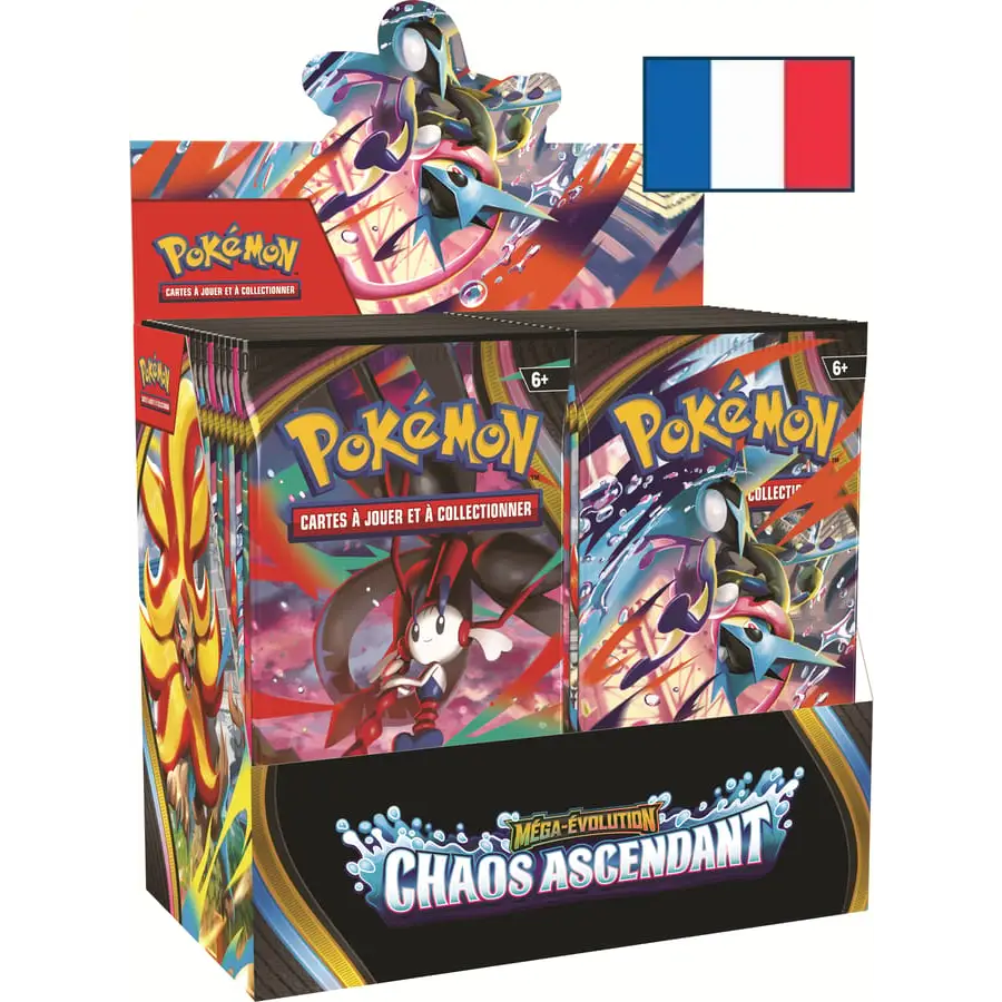 Display 36 Boosters Pokémon ME04 Chaos Ascendant FR – Précommande - Poke-Geek