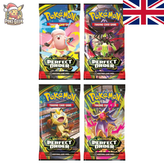 Display 36 Boosters Pokémon Mega Evolution – Perfect Order Version Anglaise - Poke-Geek