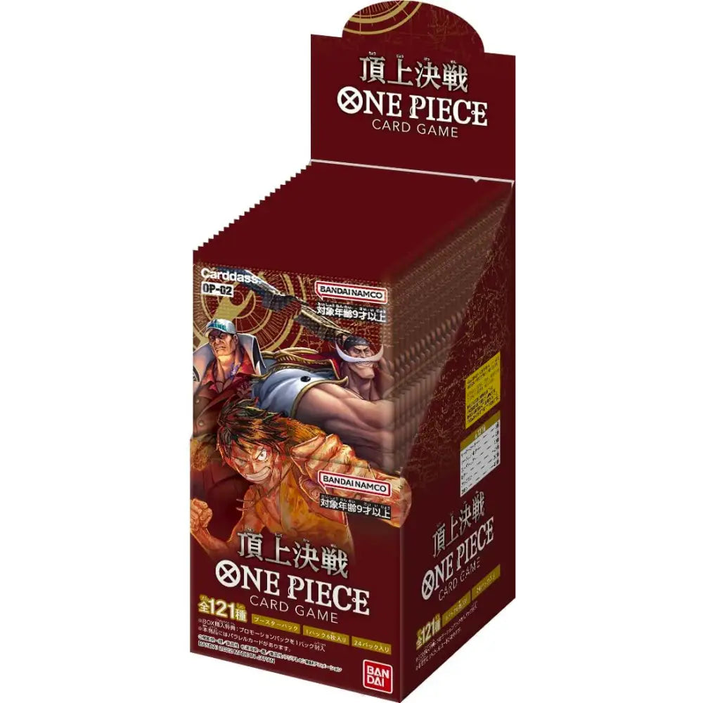 Display One Piece OP-02 Paramount War – Japonais - Poke-Geek