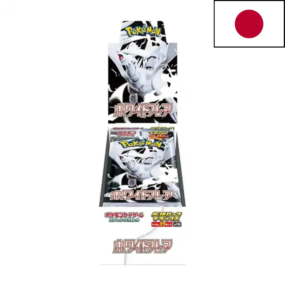 Display Box Pokémon Flamme Blanche Deluxe – White Flare (SV11W) | 4 Boosters de 35 Cartes