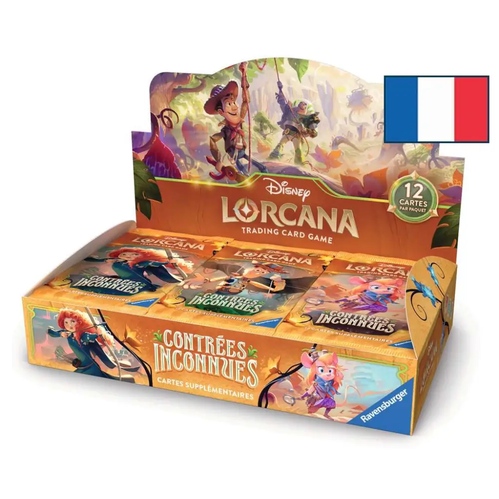 Display Contrées Inconnues – Disney Lorcana Chapitre 12 FR - Poke-Geek