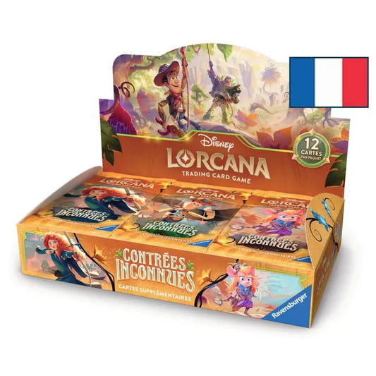 Display Contrées Inconnues – Disney Lorcana Chapitre 12 FR - Poke-Geek