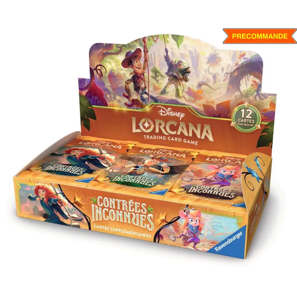 Display Contrées Inconnues – Disney Lorcana Chapitre 12 FR