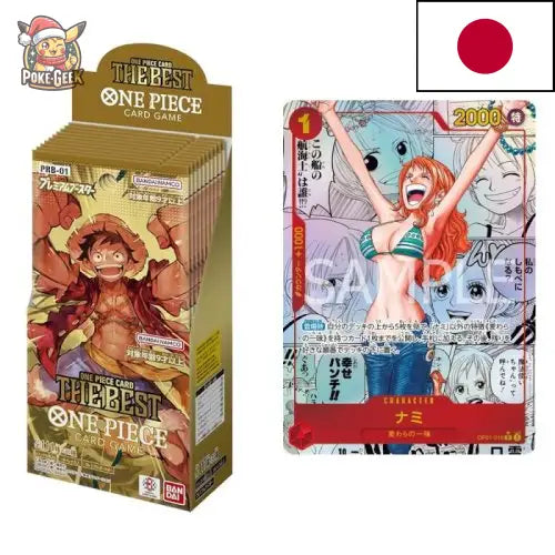 Display de 10 Premium Boosters – ONE PIECE CARD THE BEST PRB-01 - JPN