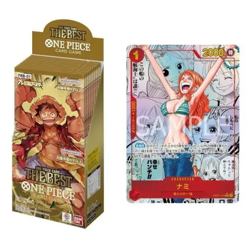 Display de 10 Premium Boosters – ONE PIECE CARD THE BEST PRB-01 - JPN - Poke-Geek