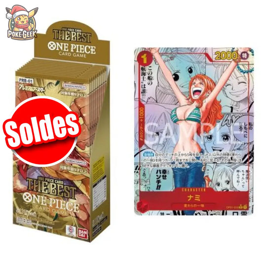 Display De 10 Premium Boosters – One Piece Card The Best Prb-01 - Jpn Carte À Collectionner