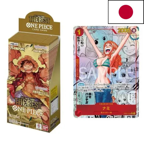 Display de 10 Premium Boosters – ONE PIECE CARD THE BEST PRB-01 - JPN