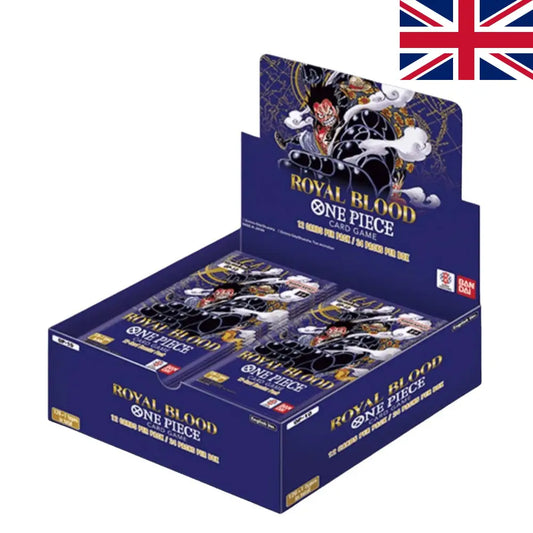 Boîte de 24 Boosters One Piece Card Game - OP10: Sang Royal - Anglais Préco: 21/03/2025 One Piece Card Game - OP10:
