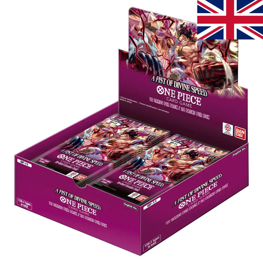 Display de 24 Boosters One Piece Card Game - OP11 : Des poings vifs comme l'éclair Anglais - Poke-Geek