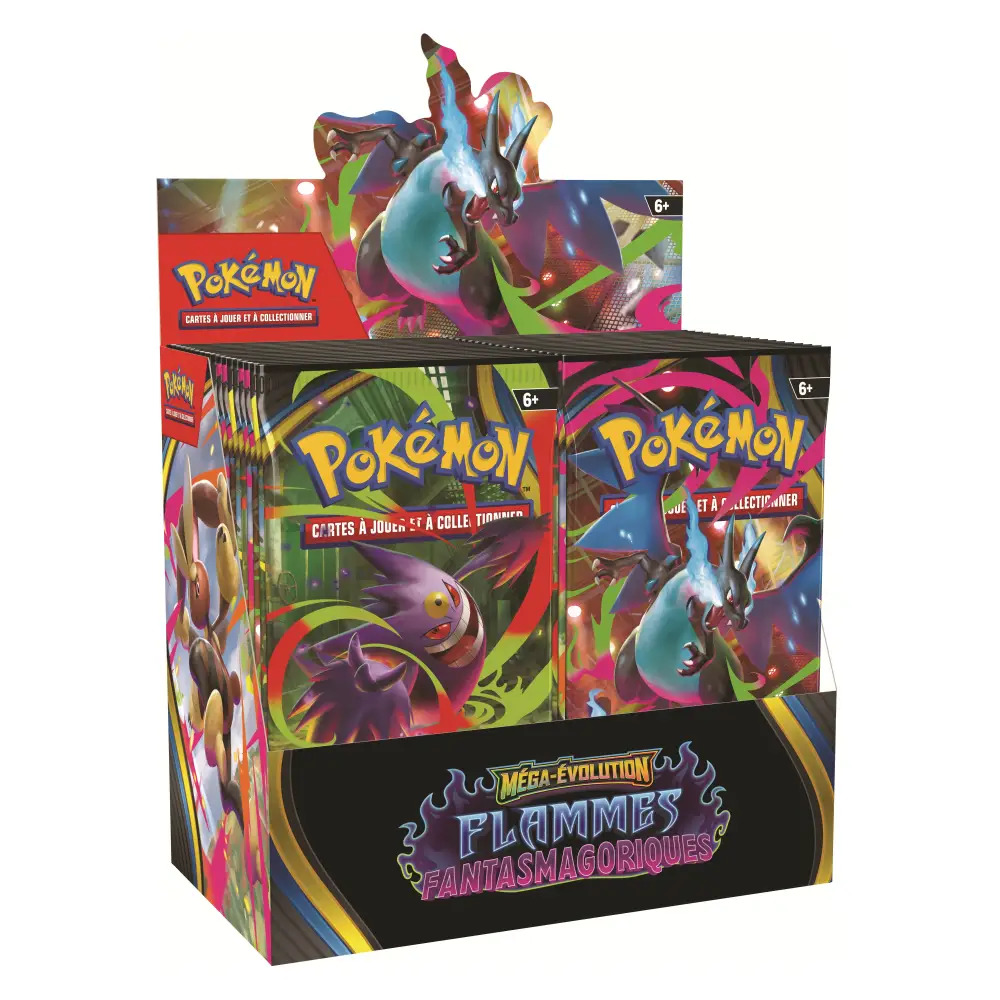 Display de 36 Boosters ME02 Flammes Fantasmagoriques – Version FR - Poke-Geek