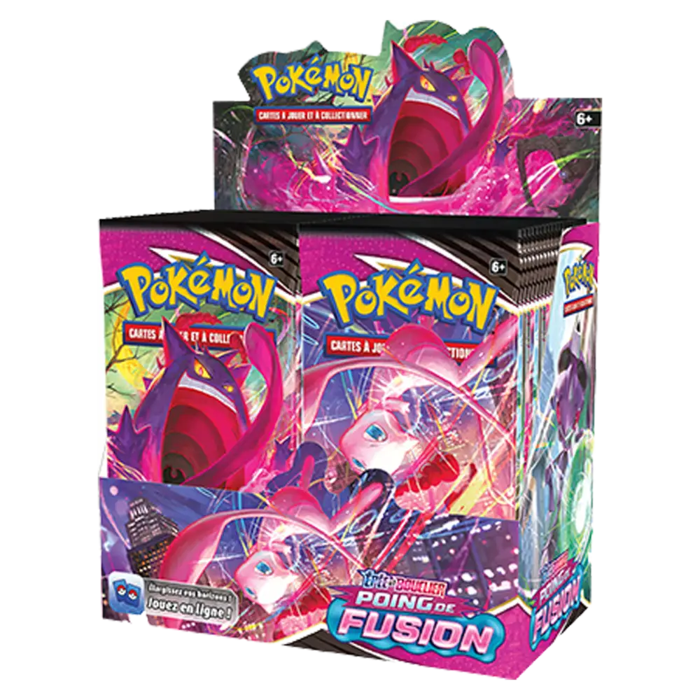 DISPLAY DE 36 BOOSTERS POKÉMON POING DE FUSION EB 8 - FR - Poke-Geek