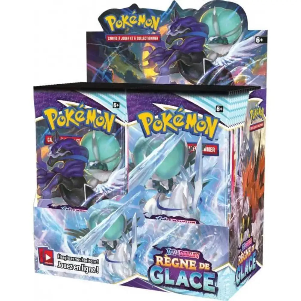 DISPLAY DE 36 BOOSTERS POKÉMON RÈGNE DE GLACE EB6 - FR - Poke-Geek