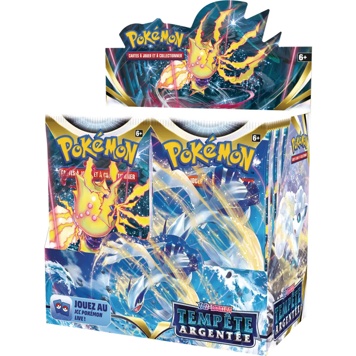 Display de 36 Boosters Pokémon Tempête Argentée - EB 12 - FR