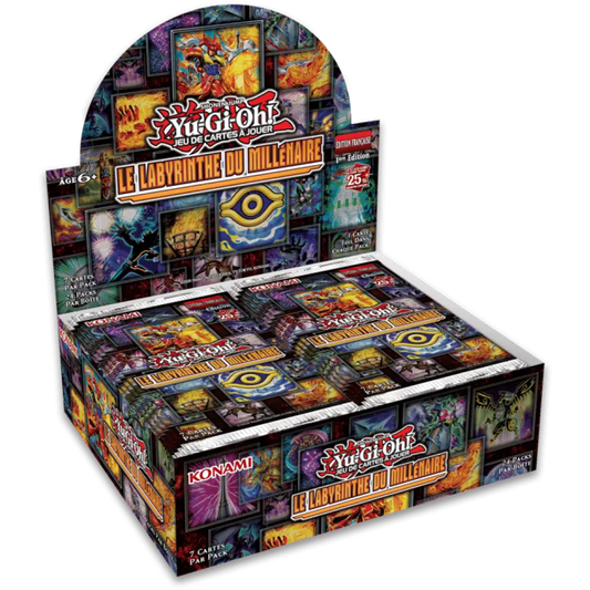 DISPLAY DE PACK DE BOOSTER LE LABYRINTHE DU MILLÉNAIRE - FR