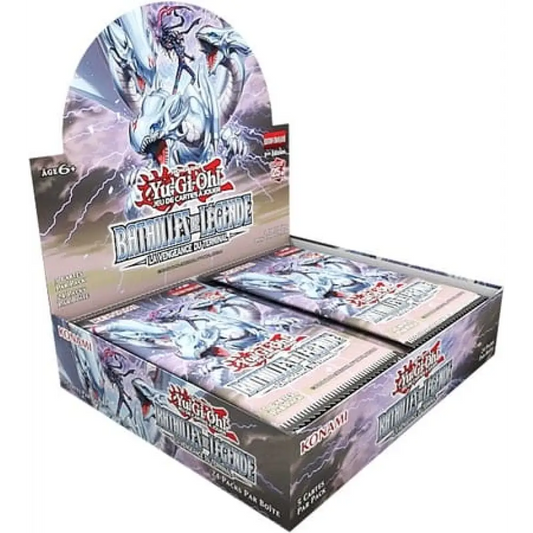 DISPLAY DE PACK DE BOOSTER YU-GI-OH! JCC - BATAILLES DE LÉGENDE : TERMINAL REVENGE FR